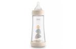 Бутылочка для кормления Chicco пластиковая Perfect 5 с силиконовой соской 4м+ 300 мл Беж (20235.30.40)