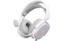 Наушники Modecom Volcano RGB Prometheus 7.1 USB White (S-MC-899-PROMETHEUS-200) - Фото