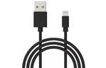 Дата кабель USB 2.0 AM to Lightning 1.0m Cu, 2.1А, Black Grand-X (PL01B)