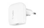 Зарядное устройство Belkin Home Charger 20W Power Delivery Port USB-C, white (WCA003VFWH)