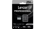 Карта памяти Lexar 256GB microSDXC class 10 UHS-I 1066x Silver (LMS1066256G-BNANG)