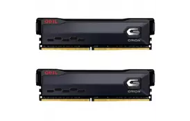 Модуль пам'яті для комп'ютера DDR4 16GB (2x8GB) 3200 Orion Black GEIL (GOG416GB3200C16BDC) - Фото