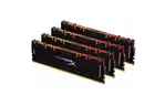 Модуль памяти для компьютера DDR4 128GB (4x32GB) 3200 MHz HyperX Predator RGB Kingston (HX432C16PB3AK4/128)