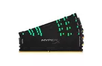 Модуль памяти для компьютера DDR4 128GB (4x32GB) 3200 MHz HyperX Predator RGB Kingston (HX432C16PB3AK4/128)