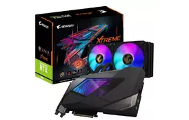 Видеокарта Gigabyte GeForce RTX3090 24Gb AORUS XTREME WATERFORCE (GV-N3090AORUSX W-24GD) - Фото