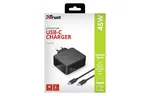 Зарядное устройство Trust Summa 45W Universal USB-C Charger BLACK (21604_TRUST)