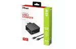 Зарядное устройство Trust Summa 45W Universal USB-C Charger BLACK (21604_TRUST)