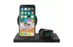 Зарядное устройство Belkin 2-in-1 Wireless Pad/Stand/Apple Watch, black (F8J234VFBLK-APL)