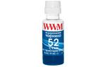Чернила WWM HP GT52 100г Cyan, для Ink Tank 115/315/319 (H52C)