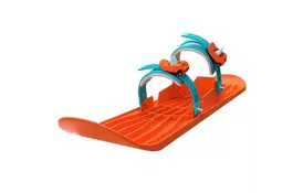 Санки Plastkon OneFoot Miniski Монолыжа оранжевая (49653) - Фото