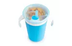 Поильник-непроливайка Munchkin Snack and Sip голубая (735282114748) (10867.01)