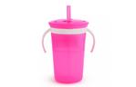 Поильник-непроливайка Munchkin Snack and Sip розовая (735282114762) (10867.02)