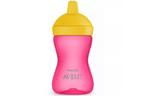 Поильник-непроливайка Philips AVENT с твердым носиком Розовая 300 мл (SCF804/04)