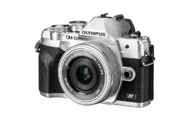 Цифровий фотоапарат OLYMPUS E-M10 mark IV Pancake Zoom 14-42 Kit silver/silver (V207132SE000) - Фото