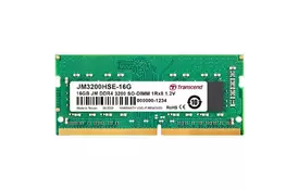 Модуль памяти для ноутбука SoDIMM DDR4 16GB 3200 MHz Transcend (JM3200HSE-16G) - Фото