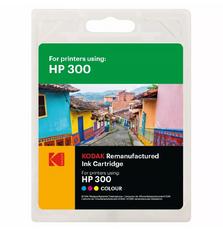 Картридж Kodak HP 300 Color, refurbished (185H030013)