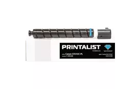 Тонер-картридж PRINTALIST Canon iR-C3320/3325/3330, C-EXV49 Cyan (Canon-EXV49C-PL) - Фото