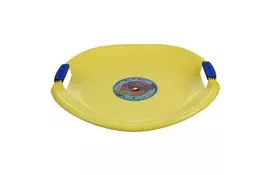 Санки Plastkon ледянка Tornado Super желтые (42527) - Фото