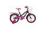 Детский велосипед Formula 16'' FLOWER рама-10'' 2020 Black/Pink (OPS-FRK-16-112)
