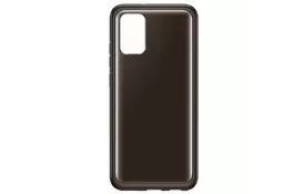 Чехол для моб. телефона Samsung Soft Clear Cover Galaxy A02s (A025) Black (EF-QA025TBEGRU) - Фото