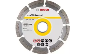 Круг отрезной BOSCH ECO Universal 125-22.23 (2.608.615.028) - Фото