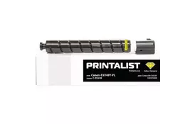 Тонер-картридж PRINTALIST Canon iR-C3320/3325/3330, C-EXV49 Yellow (Canon-EXV49Y-PL) - Фото