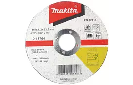 Круг відрізний Makita по нержавійці 230 мм (D-18792) - Фото