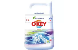 Пральний порошок O'KEY Гірська свіжість, 6 кг (4820049381863) - Фото