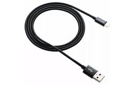 Дата кабель USB 2.0 AM to Lightning 1.0m Black CANYON (CNE-CFI3B) - Фото