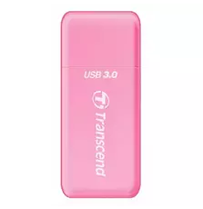 Считыватель флеш-карт Transcend USB 3.0/3.1 Gen 1 Pink (TS-RDF5R)