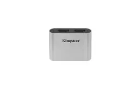 Считыватель флэш-карт Kingston Workflow Dual-Slot microSDHC/XC UHS-II (WFS-SDC) - Фото
