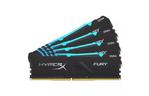 Модуль памяти для компьютера DDR4 64GB (4x16GB) 2400 MHz HyperX Fury Kingston (HX424C15FB4AK4/64)