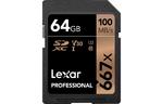 Карта памяти Lexar 64GB SDXC class 10 UHS-I U3 V30 667x Professional (LSD0667064G-BNNNG)