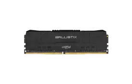 Модуль памяти для компьютера DDR4 8GB 3000 MHz Ballistix Black MICRON (BL8G30C15U4B) - Фото
