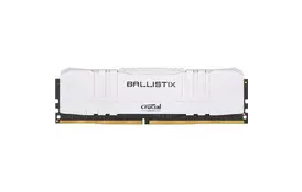 Модуль памяти для компьютера DDR4 8GGB 3000 MHz Ballistix White MICRON (BL8G30C15U4W) - Фото