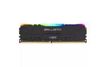 Модуль памяти для компьютера DDR4 8GB 3200 MHz Ballistix RGB Black MICRON (BL8G32C16U4BL)