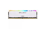 Модуль памяти для компьютера DDR4 8GB 3600 MHz Ballistix RGB White MICRON (BL8G36C16U4WL)