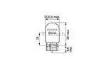 Автолампа BOSCH 21/5W (1 987 302 823)
