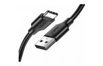 Дата кабель USB 2.0 AM to Type-C 2.0m US287 Black UGREEN (60118)