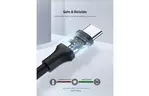 Дата кабель USB 2.0 AM to Type-C 2.0m US287 Black UGREEN (60118)