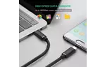 Дата кабель Type-C - Type-C 1.0m US286 3A Black UGREEN (50997)