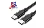 Дата кабель Type-C - Type-C 1.0m US286 3A Black UGREEN (50997)