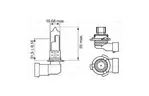 Автолампа BOSCH галогенова 51W (1 987 302 153)