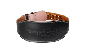 Атлетический пояс PowerPlay 5086 Black/Brown L (PP_5086_L_Black) - Фото