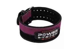 Атлетический пояс Power System Strong Femme Black/Pink M (PS_3850_M_Bl/Pink) - Фото