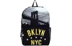 Рюкзак школьный Mojo Бруклин Нью Йорк Черно-белый (KZ9984026)