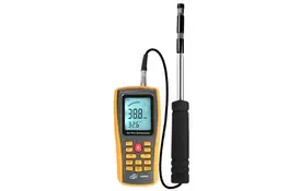 Анемометр Benetech термоанемометр профессиональный USB 0,3-30 м/с, 0-45°C (GM8903) - Фото