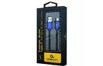 Дата кабель USB 2.0 AM to Type-C 1.0m corner Cablexpert (CC-USB2J-AMCML-1M-BL)