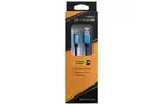 Дата кабель USB 2.0 AM to Micro 5P 1.0m Cu, 1.5A, Blue/Black Grand-X (FM05BLB)