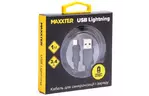 Дата кабель USB 2.0 AM to Lightning 2.0m Maxxter (UB-L-USB-02-2m)